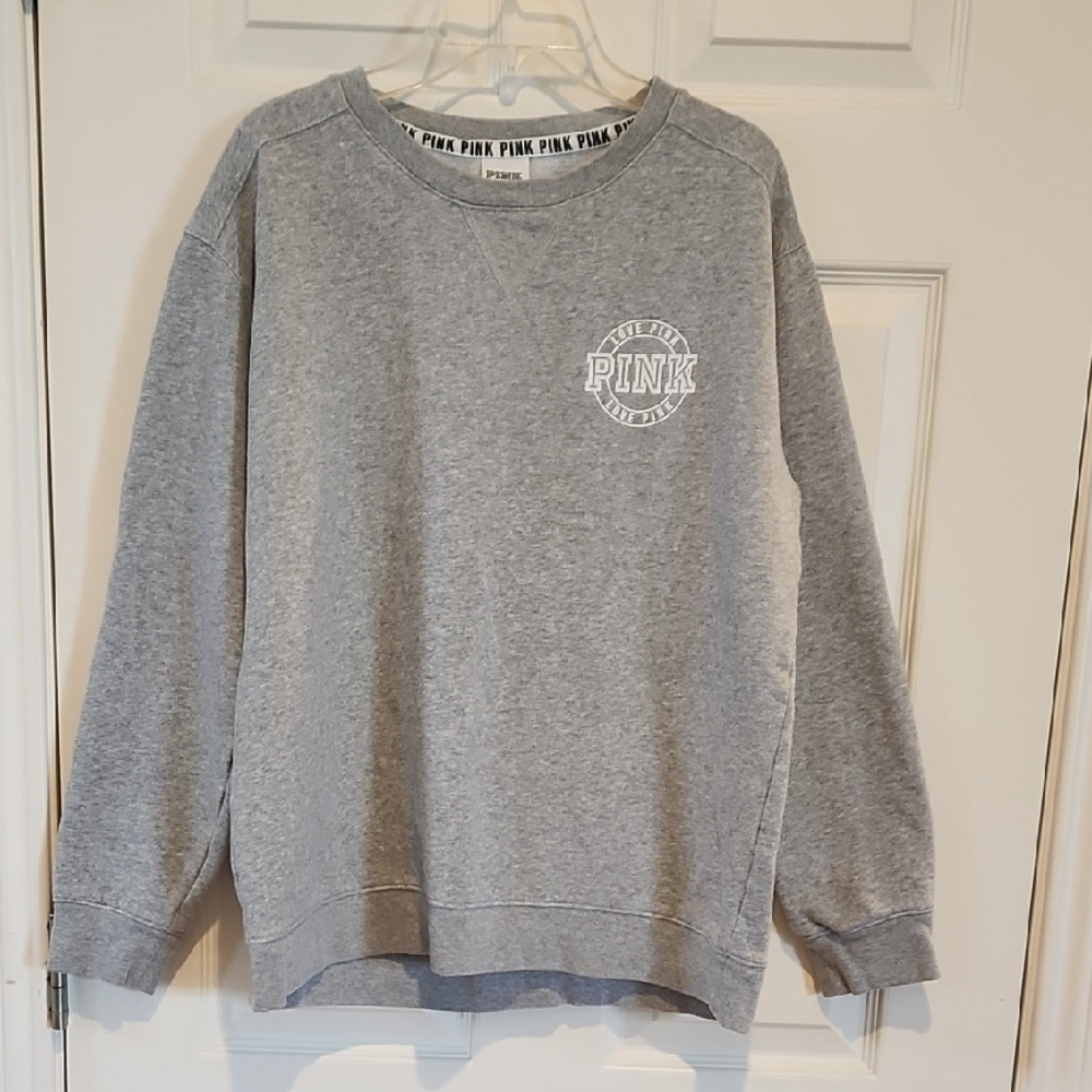 PINK Victoria's Secret Gray Woman's Sweater